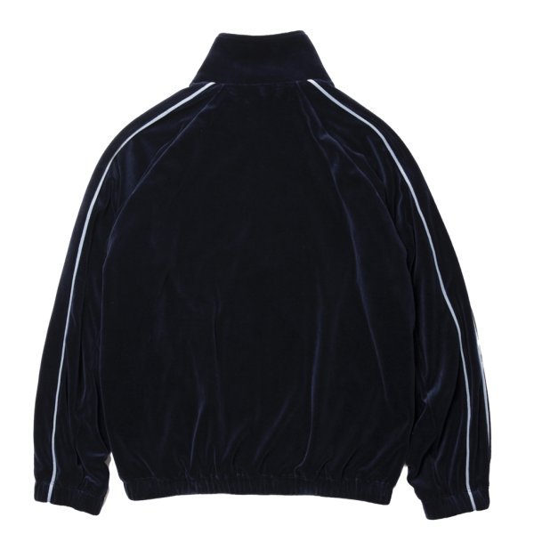 画像2: ROTTWEILER/R9 VELOUR JACKET（NAVY）［ベロアJKT-24秋冬］ (2)