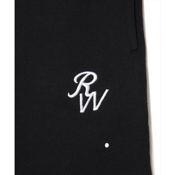 画像3: ROTTWEILER/RW PAINTED SWEAT PANTS（BLACK）［ペイント加工スウェットパンツ-24秋冬］ (3)