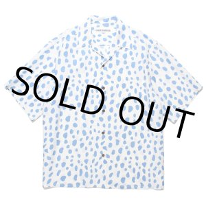 画像: WACKO MARIA/LEOPARD HAWAIIAN SHIRT（BLUE）［レオパードハワイアンシャツ-24春夏］