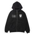 画像1: ROTTWEILER/WALKING DOG ZIP PARKA（BLACK）［ジップパーカー-24秋冬］ (1)