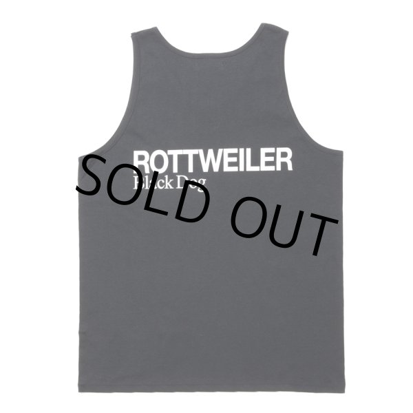 画像2: ROTTWEILER/2 LINE TANK TOP（BLACK） 【30%OFF】［タンクトップ-24春夏］ (2)