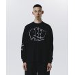 画像7: ROTTWEILER/GRAFFITI LS TEE（BLACK）［プリント長袖T-24秋冬］ (7)