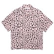 画像1: WACKO MARIA/LEOPARD HAWAIIAN SHIRT（PINK）［レオパードハワイアンシャツ-24春夏］ (1)