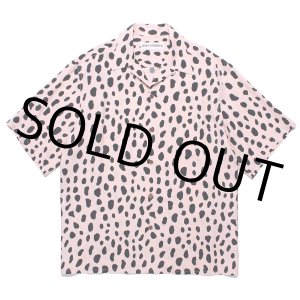 画像: WACKO MARIA/LEOPARD HAWAIIAN SHIRT（PINK）［レオパードハワイアンシャツ-24春夏］