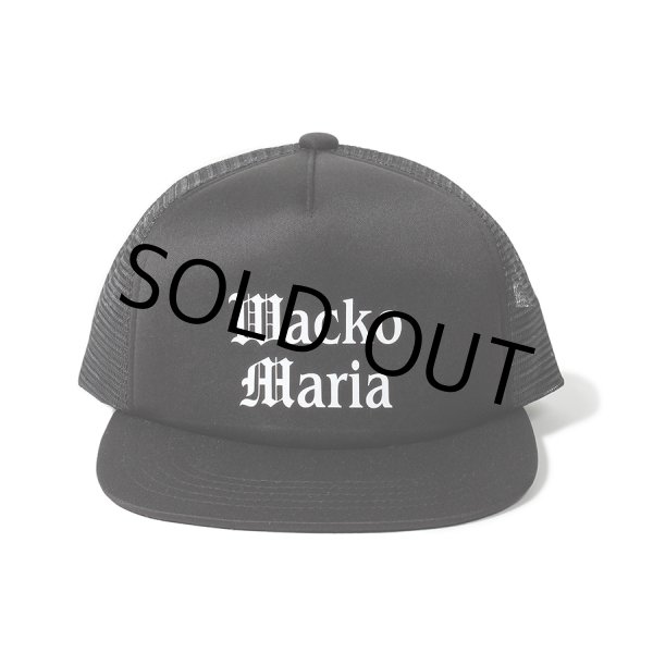 WACKO MARIA/MESH CAP（BLACK/BLACK）［メッシュキャップ-24春夏］ - JONAS