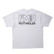 画像2: ROTTWEILER/WALKING DOG TEE（WHITE）［プリントT-24秋冬］ (2)