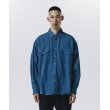 画像4: ROTTWEILER/R9 DENIM SHIRT（INDIGO）［デニムシャツ-24秋冬］ (4)