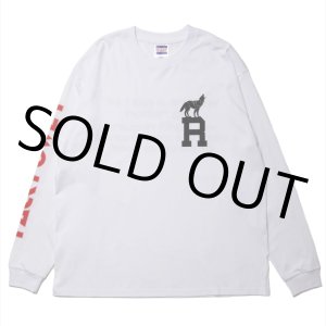 画像: ROTTWEILER/DOG LOGO LS TEE（WHITE）［プリント長袖T-24秋冬］