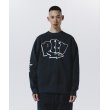 画像7: ROTTWEILER/GRAFFITI SWEATER（CHARCOAL）［クルーネックスウェット-24秋冬］ (7)