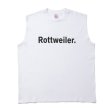 画像1: ROTTWEILER/CLASSIC NO SLEEVE TEE（WHITE）［ノースリーブT-24春夏］ (1)