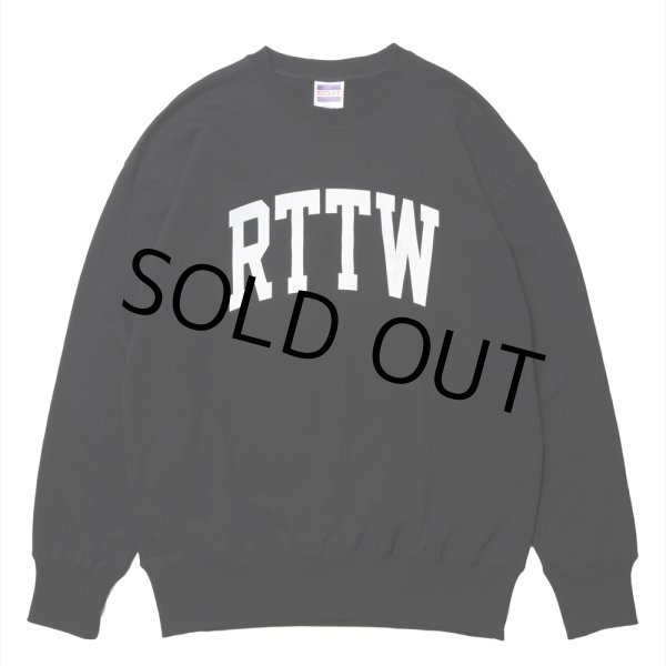 画像1: ROTTWEILER/RTTW SWEATER（BLACK）［クルースウェット-24秋冬］ (1)