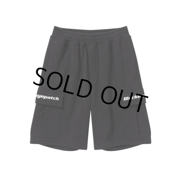 画像1: BlackEyePatch/TACTICAL LOGO CARGO SWEAT SHORTS（BLACK） (1)