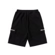 画像2: BlackEyePatch/TACTICAL LOGO CARGO SWEAT SHORTS（BLACK） (2)