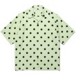 画像1: WACKO MARIA/DOTS OPEN COLLAR SHIRT（MINT）［ドットオープンカラーシャツ-24春夏］ (1)