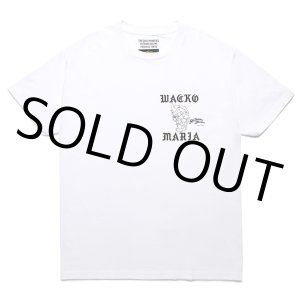 画像: WACKO MARIA/56 TATTOO STUDIO / T-SHIRT（WHITE）［プリントT-24春夏］