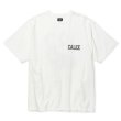 画像2: CALEE/×MIHO MURAKAMI BINDER NECK SNAKE VINTAGE TEE（WHITE）［プリントT-24春夏］ (2)