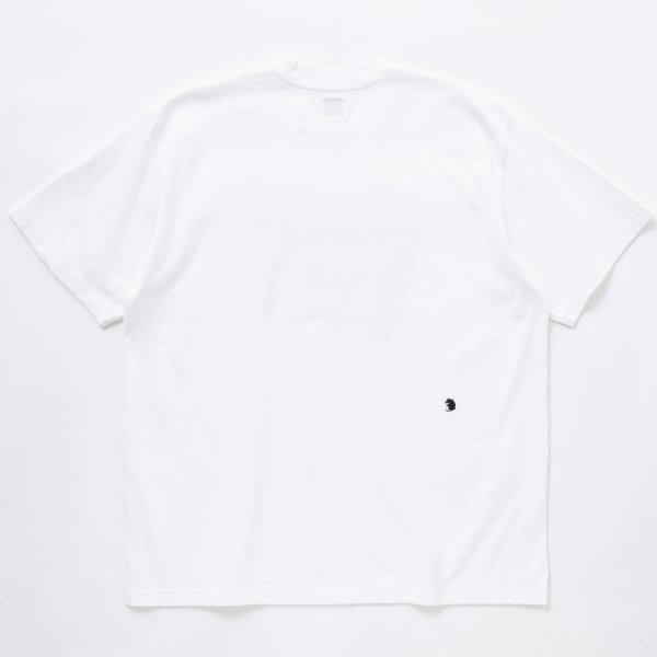 画像2: RATS/THUNDER FLAG TEE（WHITE）［プリントT-24春夏］ (2)