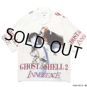 画像: WACKO MARIA/GHOST IN THE SHELL 2 INNOCENCE / 攻殻機動隊 / HAWAIIAN SHIRT（WHITE）［ハワイアンシャツ-24春夏］