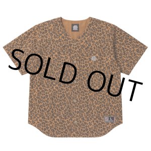 画像: BlackEyePatch/OG LABEL LEOPARD PATTERNED BASEBALL SHIRT（MULTI）