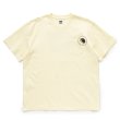 画像1: RATS/CIRCLE POCKET TEE（L.YELLOW）［プリントポケT-24春夏］ (1)