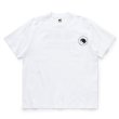 画像1: RATS/CIRCLE POCKET TEE（WHITE）［プリントポケT-24春夏］ (1)