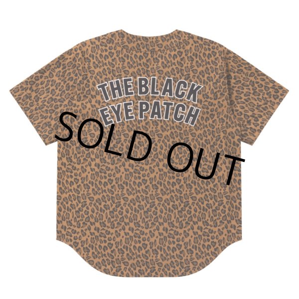 画像2: BlackEyePatch/OG LABEL LEOPARD PATTERNED BASEBALL SHIRT（MULTI） (2)