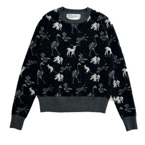 画像: DAIRIKU/"ZOO" Tite Pullover Knit（Black）［タイトニット-24秋冬］