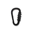 画像1: BlackEyePatch/HANDLE WITH CARE RHINESTONE CARABINER（BLACK） (1)