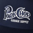 画像3: PORKCHOP/SQUARE LOGO CAP（NAVY）［メッシュキャップ-24春夏］ (3)