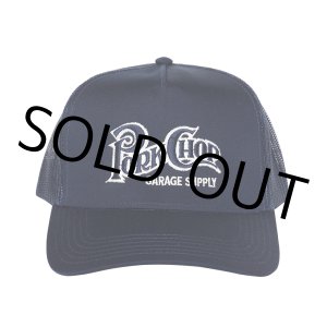 画像: PORKCHOP/SQUARE LOGO CAP（NAVY）［メッシュキャップ-24春夏］