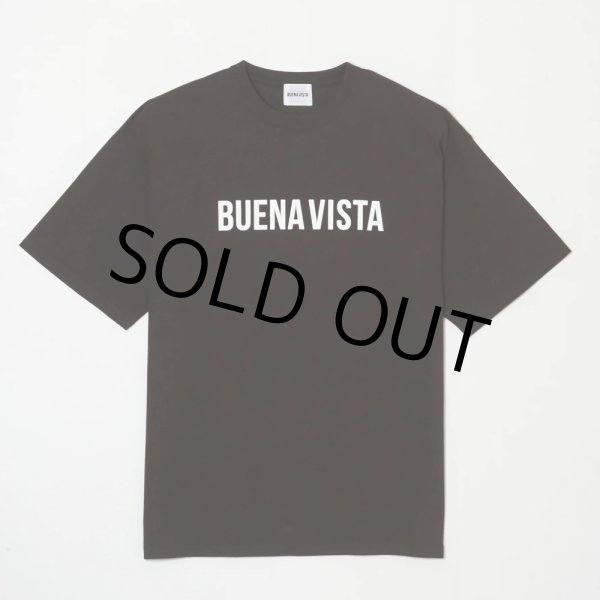 画像1: BUENA VISTA/BUENA VISTA LOGO tee（BLACK）［プリントT-24春夏］ (1)