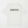 画像1: BUENA VISTA/BUENA VISTA LOGO tee（WHITE）［プリントT-24春夏］ (1)