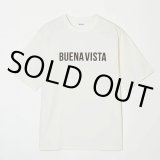 画像: BUENA VISTA/BUENA VISTA LOGO tee（WHITE）［プリントT-24春夏］