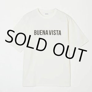 画像: BUENA VISTA/BUENA VISTA LOGO tee（WHITE）［プリントT-24春夏］