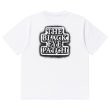 画像1: BlackEyePatch/SPRAYED OG LABEL TEE（WHITE） (1)