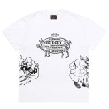 画像: PORKCHOP/24 MULTI LOGOS TEE（WHITE）［プリントT-24春夏］