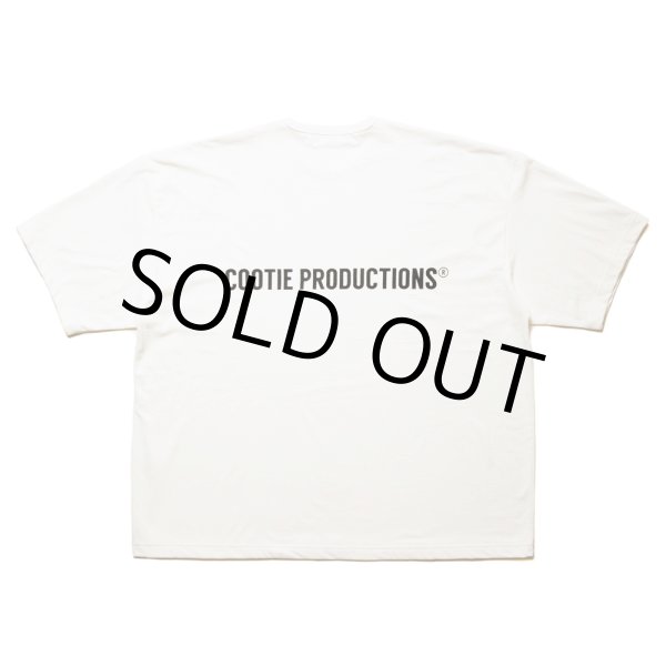 画像1: COOTIE PRODUCTIONS/Dry Tech Jersey Oversized S/S Tee（White）［ドライテックオーバーサイズT-24秋冬］ (1)