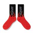 画像2: BlackEyePatch/HWC FLAMES SOCKS（MULTI） (2)