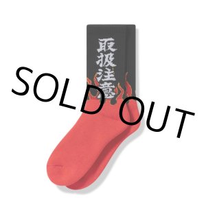 画像: BlackEyePatch/HWC FLAMES SOCKS（MULTI）