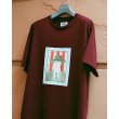 画像2: WACKO MARIA/世界平和プロジェクト / T-SHIRT（BURGUNDY）［プリントT-24春夏］ (2)