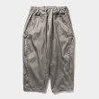 画像2: TIGHTBOOTH/STRIPE CROPPED CARGO PANTS（Grey）［ストライプクロップドカーゴパンツ-24夏］ (2)