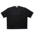 画像1: COOTIE PRODUCTIONS/Oversized S/S Tee（Embroidery）（Black）［オーバーサイズ刺繍T-24秋冬］ (1)