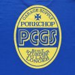 画像4: PORKCHOP/PCGS OVAL TEE（BLUE）［プリントT-24春夏］ (4)