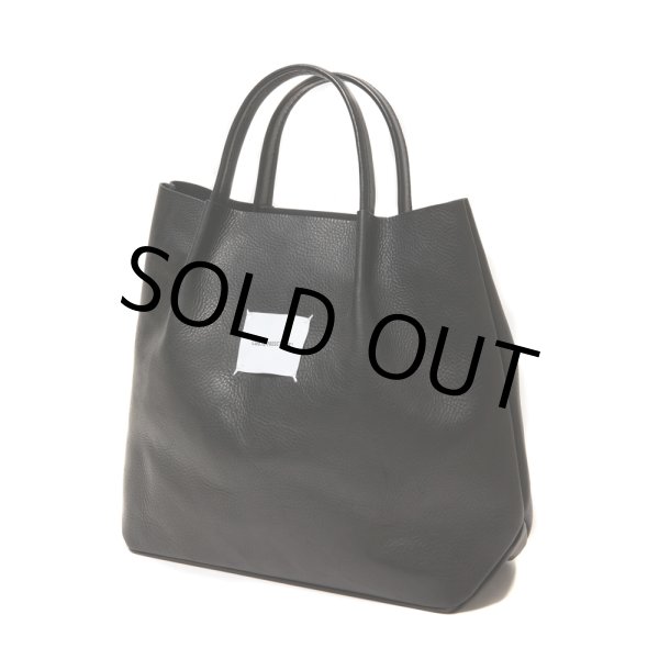 画像2: COOTIE PRODUCTIONS/Leather Tote Bag（Black）［レザートートバッグ-24秋冬］ (2)