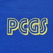 画像3: PORKCHOP/PCGS OVAL TEE（BLUE）［プリントT-24春夏］ (3)