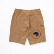 画像2: RATS/LOGO SURF SHORTS（BROWN）［ロゴサーフショーツ-24春夏］ (2)