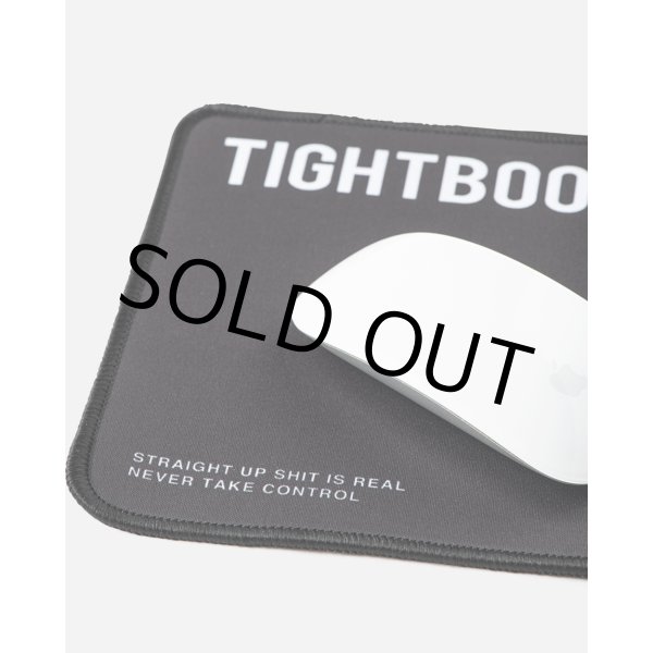 画像5: TIGHTBOOTH/LABEL LOGO MOUSE PAD（Black）［マウスパッド-24夏］ (5)