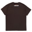 画像2: PORKCHOP/24 BLOCK LOGO TEE（BROWN）［プリントT-24春夏］ (2)