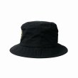 画像2: ROUGH AND RUGGED/HENRY HAUZ NYLON HAT（BLACK）［ナイロンハット-24春夏］ (2)