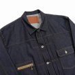 画像4: DAIRIKU/Rigid 2pkt Denim Jacket（Indigo）［2ポケットデニムJKT-24秋冬］ (4)